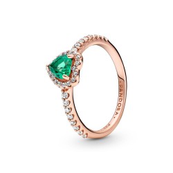 Pandora Sparkling Elevated Heart Ring Pandora Sparkling Elevated Heart Ring