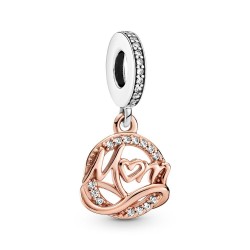 Pandora Two-tone Mom Dangle Charm