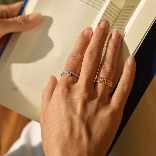 Pandora Band of Hearts Ring Pandora Band of Hearts Ring