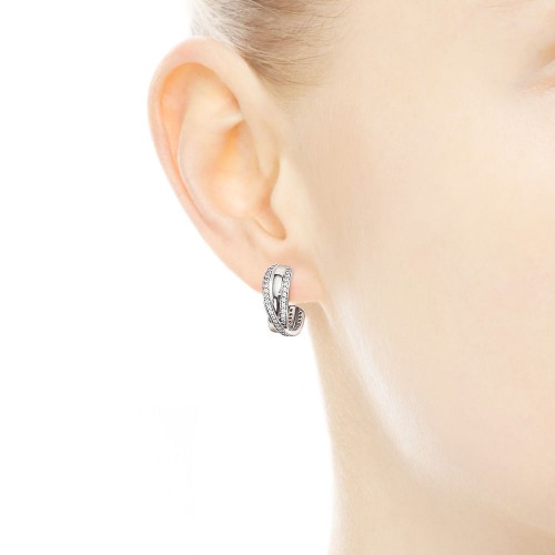 Pandora Entwined Hoop Earrings Pandora Entwined Hoop Earrings