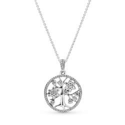 Pandora Sparkling Family Tree Necklace