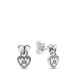 Pandora Love Locks Stud Earrings