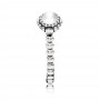 Pandora Birthday Blooms Ring, April, Rock Crystal Pandora Birthday Blooms Ring, April, Rock Crystal