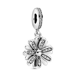 Pandora Sparkling Daisy Flower Dangle Charm