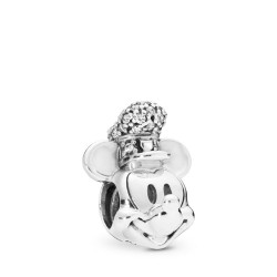 Pandora Disney, Shimmering Steamboat Willie Portrait Charm