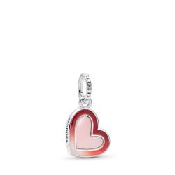 Pandora Asymmetric Heart of Love Charm Pandora Asymmetric Heart of Love Charm