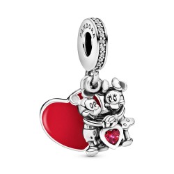 Pandora Disney Mickey Mouse & Minnie Mouse Love Dangle Charm Pandora Disney Mickey Mouse & Minnie Mouse Love Dangle Charm