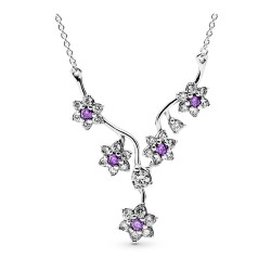 Pandora Forget Me Not Necklace