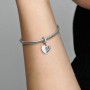 Pandora Heart & Angel Dangle Charm Pandora Heart & Angel Dangle Charm