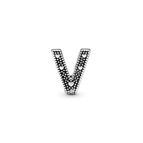 Pandora Letter V Alphabet Charm Pandora Letter V Alphabet Charm
