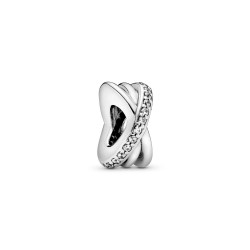 Pandora Sparkling and Polished Lines Spacer Charm