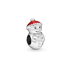 Pandora Snowman and Santa Hat Charm