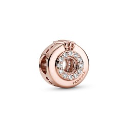 Pandora Open Center Pavé Crown O Charm