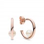 Pandora Contemporary Pearls Hoop Earrings Pandora Contemporary Pearls Hoop Earrings