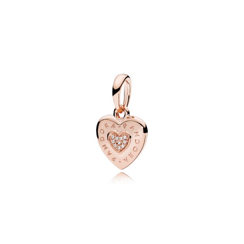 PANDORA Signature Heart Pendant