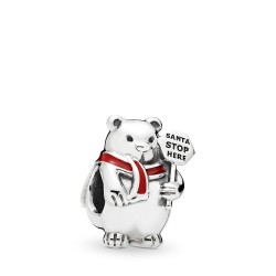 Pandora Christmas Polar Bear Charm