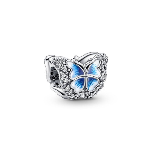 Pandora Blue Butterfly Sparkling Charm Pandora Blue Butterfly Sparkling Charm