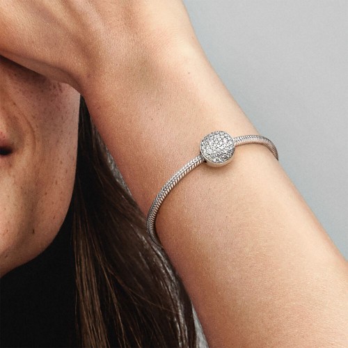 Pandora Round Pavé Charm