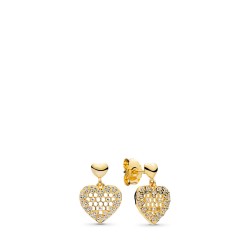 Pandora Honeycomb Lace Dangle Earrings