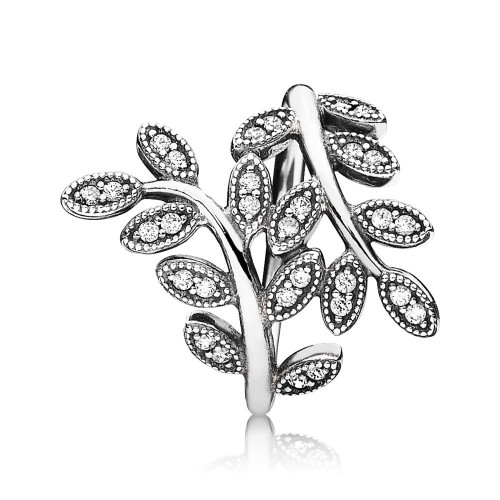 Pandora Sparkling Leaves Ring, Clear CZ Pandora Sparkling Leaves Ring, Clear CZ