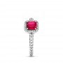 Pandora Timeless Elegance Ring, Synthetic Ruby Pandora Timeless Elegance Ring, Synthetic Ruby