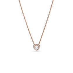 Pandora Sparkling Heart Collier Necklace Pandora Sparkling Heart Collier Necklace