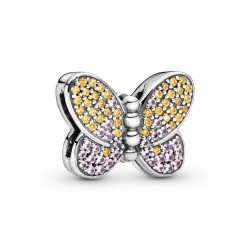 Pandora Pavé Butterfly Clip Charm