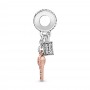 Pandora Pavé Padlock and Key Dangle Charm Pandora Pavé Padlock and Key Dangle Charm