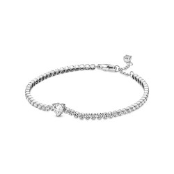 Pandora Sparkling Heart Tennis Bracelet