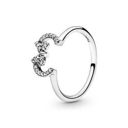 Pandora Disney Minnie Mouse Ears Silhouette Puzzle Ring Pandora Disney Minnie Mouse Ears Silhouette Puzzle Ring