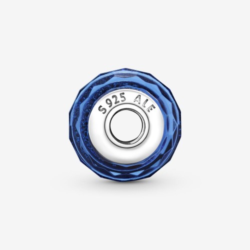 Pandora Faceted Blue Murano Glass Charm Pandora Faceted Blue Murano Glass Charm