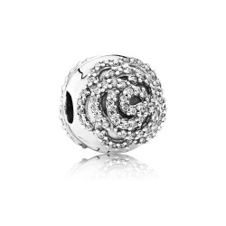 Pandora Shimmering Rose Clip Pandora Shimmering Rose Clip