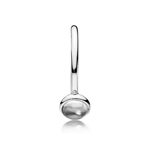 Pandora Poetic Droplet Ring, Clear CZ Pandora Poetic Droplet Ring, Clear CZ