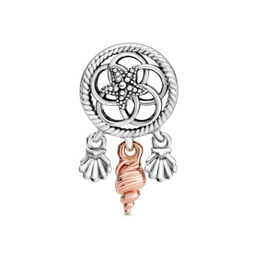 Pandora Openwork Seashell Dreamcatcher Charm Pandora Openwork Seashell Dreamcatcher Charm