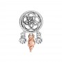 Pandora Openwork Seashell Dreamcatcher Charm Pandora Openwork Seashell Dreamcatcher Charm