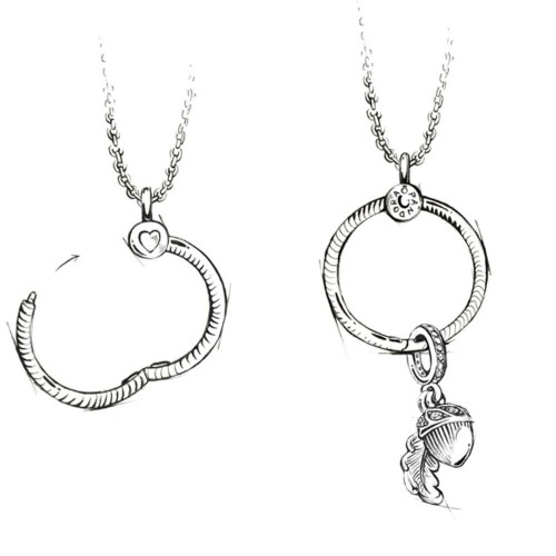 Pandora Moments Large O Pendant Pandora Moments Large O Pendant