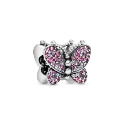 Pandora Pink Pavé Butterfly Charm