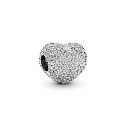 Pandora Pavé Open My Heart Clip Pandora Pavé Open My Heart Clip