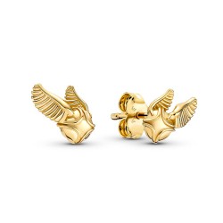 Pandora Harry Potter, Golden Snitch Stud Earrings Pandora Harry Potter, Golden Snitch Stud Earrings
