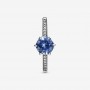 Pandora Blue Sparkling Crown Ring Pandora Blue Sparkling Crown Ring