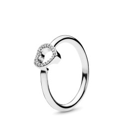 Pandora Puzzle Heart Frame Ring Pandora Puzzle Heart Frame Ring