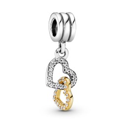 Pandora Interlocking Hearts Dangle Charm Pandora Interlocking Hearts Dangle Charm