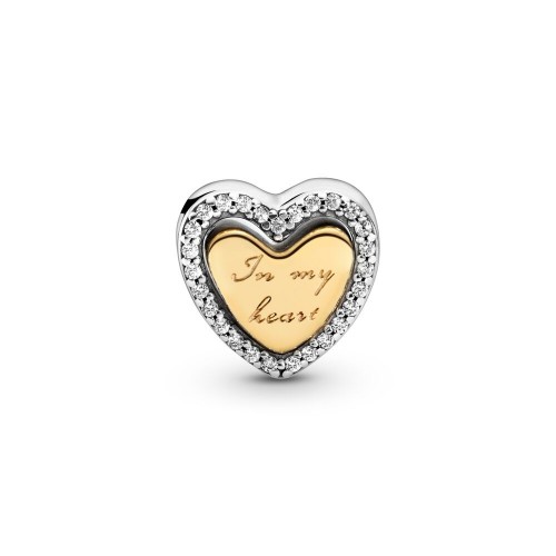 Pandora In My Heart Split Heart Charm Pandora In My Heart Split Heart Charm
