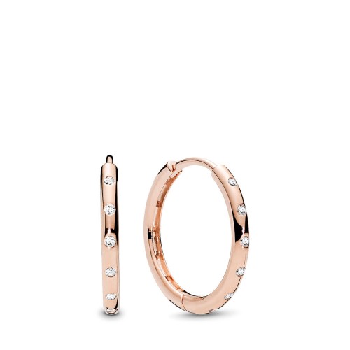 Pandora Droplets Hoop Earrings Pandora Droplets Hoop Earrings