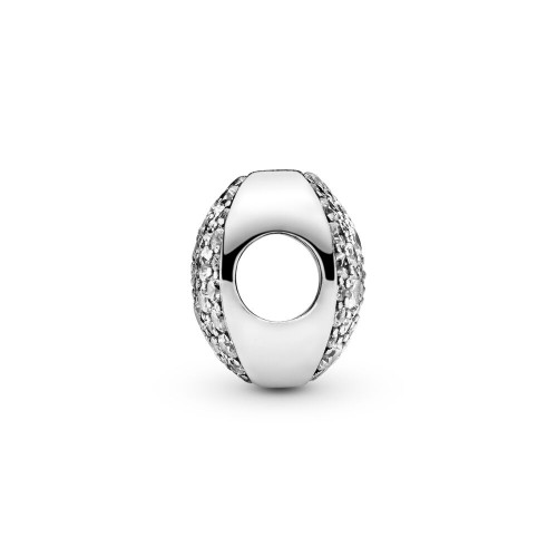 Pandora Round Pavé Charm