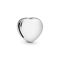 Pandora Simple Heart Clip Charm