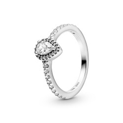 Pandora Classic Teardrop Halo Ring
