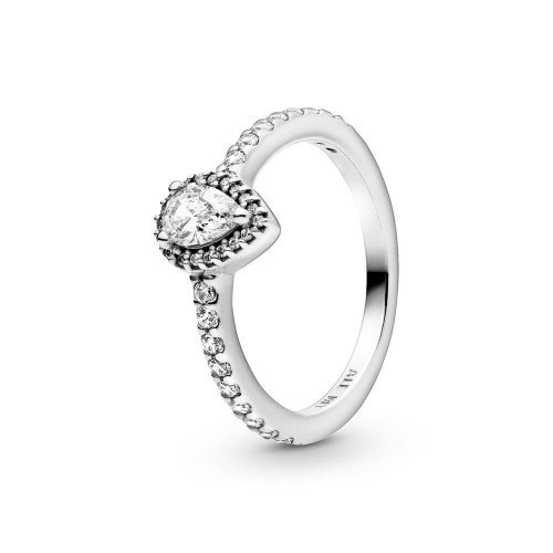 Pandora Classic Teardrop Halo Ring Pandora Classic Teardrop Halo Ring