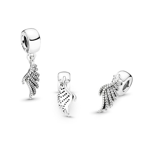 Pandora Majestic Feather Dangle Charm Pandora Majestic Feather Dangle Charm