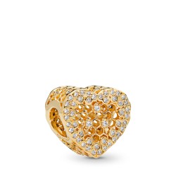 Pandora Honeycomb Lace Charm